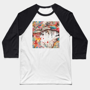 Graffiti Sketchbook Baseball T-Shirt